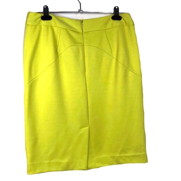 Bright Yellow Pencil Skirt - Picture 2 of 4